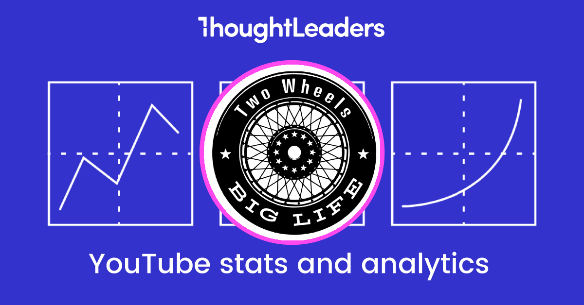 Two Wheels Big Life YouTube stats and analytics