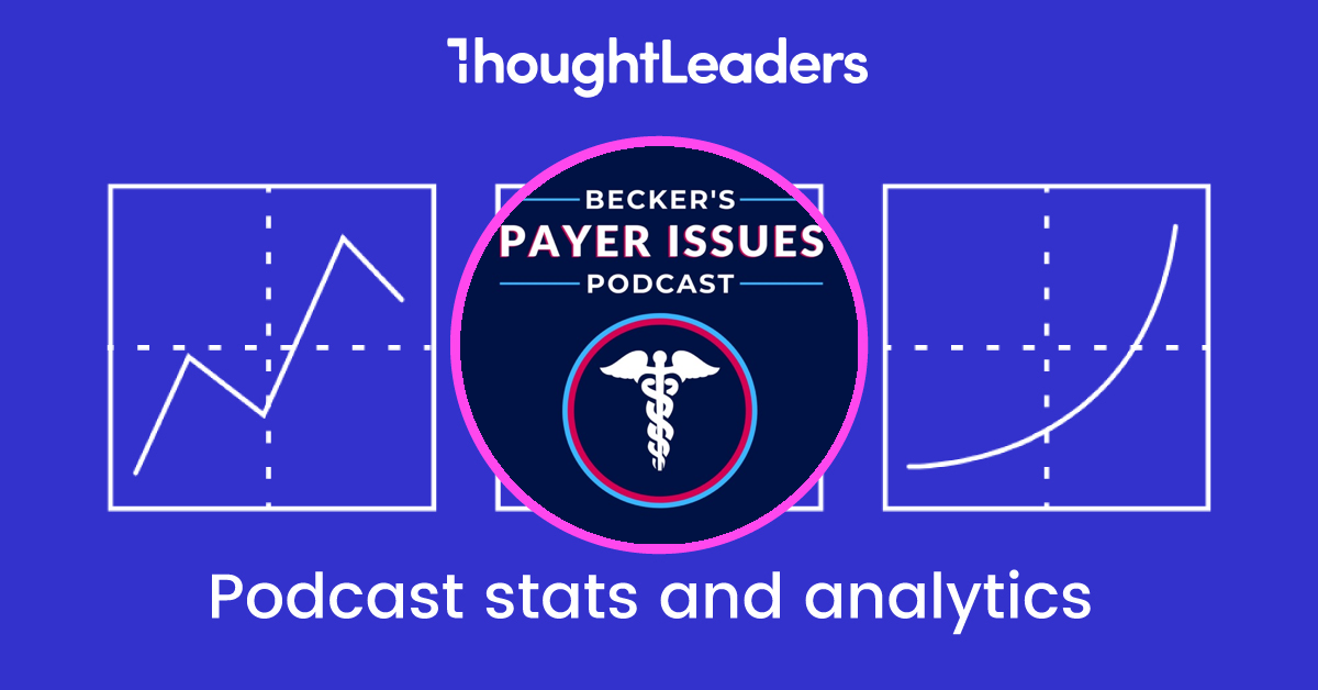 Becker’s Payer Issues Podcast Podcast stats and analytics