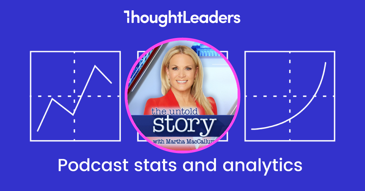 The Untold Story With Martha Maccallum Podcast Stats And Analytics 